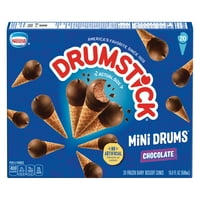 Batak Mini bubnjevi Chocolate Sundae Cones Frozen desert, bez vještačkih okusa ili boja, CT paket
