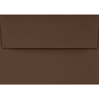 LUXPaper 4bar pozivnica koverte, Peel & Press, 1 8, Chocolate Brown, 80lb, Pack