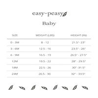 easy-peasy bebi bodi sa kratkim rukavima, veličine 0 mjeseci