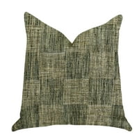 Zeleni tonovi Luksuzni jastuk za bacanje 22in 22in