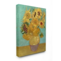 Kolekcija Za Uređenje Doma Stupell Van Gogh Suncokreti Post Impresionistička Slika Platnena Zidna Umjetnost
