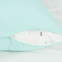Unique Bargains Long Pillowcases Microfiber Body jastuk Covers Light Green 20 x72