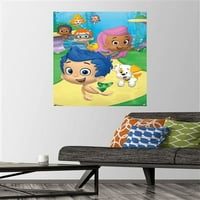 Nickelodeon Bubble Guppies - Grupni zidni poster sa push igle, 22.375 34