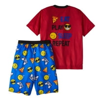 Majica za dječake i šorc za spavanje 2-dijelni Set