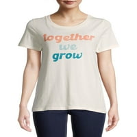 Grey Grayson socijalna ženska inspirativna grafička majica sa kratkim rukavima