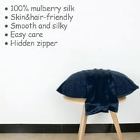 Jedinstvena ponuda mulberry Silk jastučnica Set od 2, Queen Size