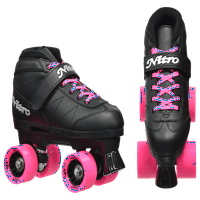 Epic Adult Super Nitro Pink Quad Speed Skates Paket