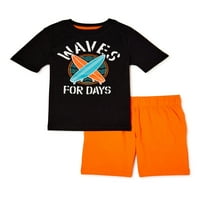 Komplet odjeće za dječake i majice za djecu Garanimals, 2 komada, veličine 4-10