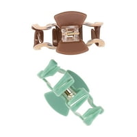 Goody Tru Hola Lou Collab veliki Slideproof Claw Clip Teal, CT
