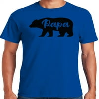 Grafički Američki Dan očeva tata medvjed majica za tatu muške T-Shirt