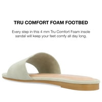 Journee Kolekcija Ženske Kolinna Tru Comfort Foam Slip On Slide Ravne Sandale
