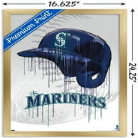 Seattle Mariners - Kap Po Kap Šlem Zidni Poster, 14.725 22.375 Uramljen