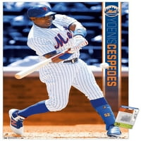 New York Mets - Yoenis Cespedes zidni Poster sa potisnim iglama, 22.375 34