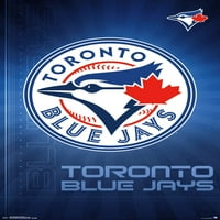 Toronto Blue Jays-Logo Zidni Poster, 22.375 34
