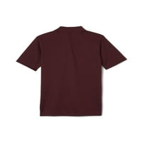 Francuski Tost Dječaci 4-Školska Uniforma Kratki Rukav Rastezljiva Polo Majica Sa Vlagom