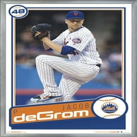 New York Mets - Jacob Degram zidni poster, 22.375 34