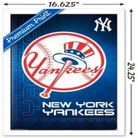 New York Yankees - Logo Zidni Poster, 14.725 22.375