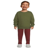 Garanimals dječji dječak čvrsti dres pleteni džogeri, veličine 12m-5T