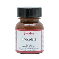 Angelus® akrilna kožna boja, oz., Čokolada