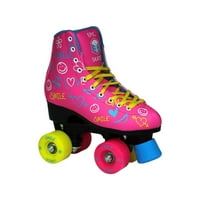 Epic Blush Quad Roller Skates - Juvenile 11