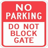 Lyle Gate bez parkirnog znaka, 18 12 T1-1096-EG_12X18