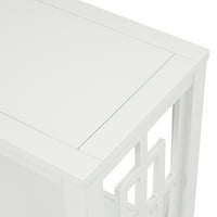 Irene nevevna stola konzole sa ladicama, bijelom bojom