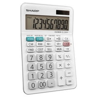 Sharp el-330wb desktop kalkulator, 10-cifreni LCD