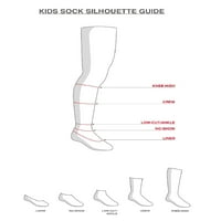 Disney Smrznute Čarape Za Djevojke, Čarape Koje Se Ne Pojavljuju, 6 Pakovanja, Male